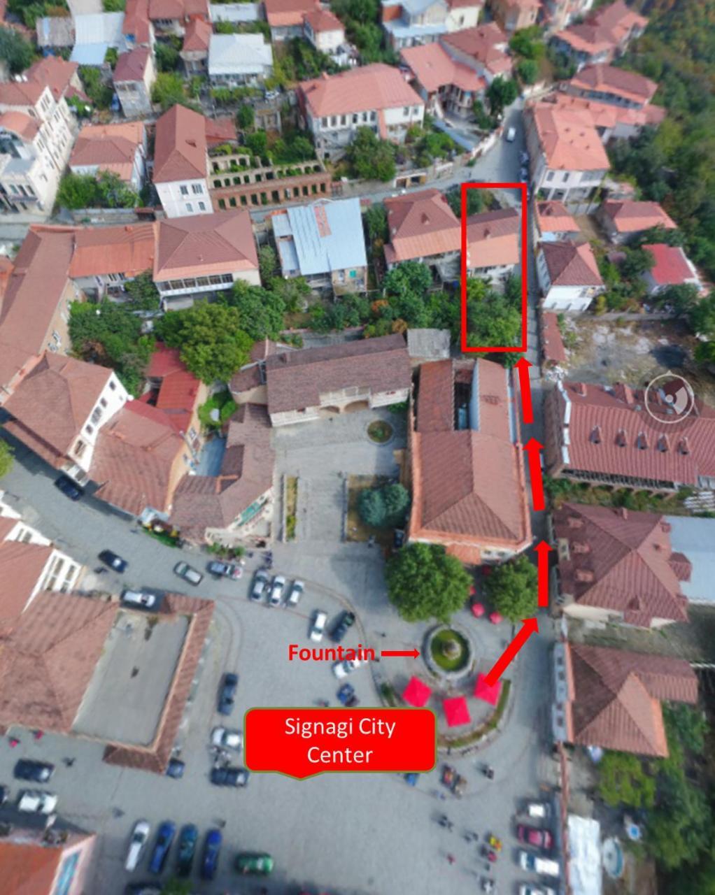 Guest House Anuki Sighnaghi Exterior foto